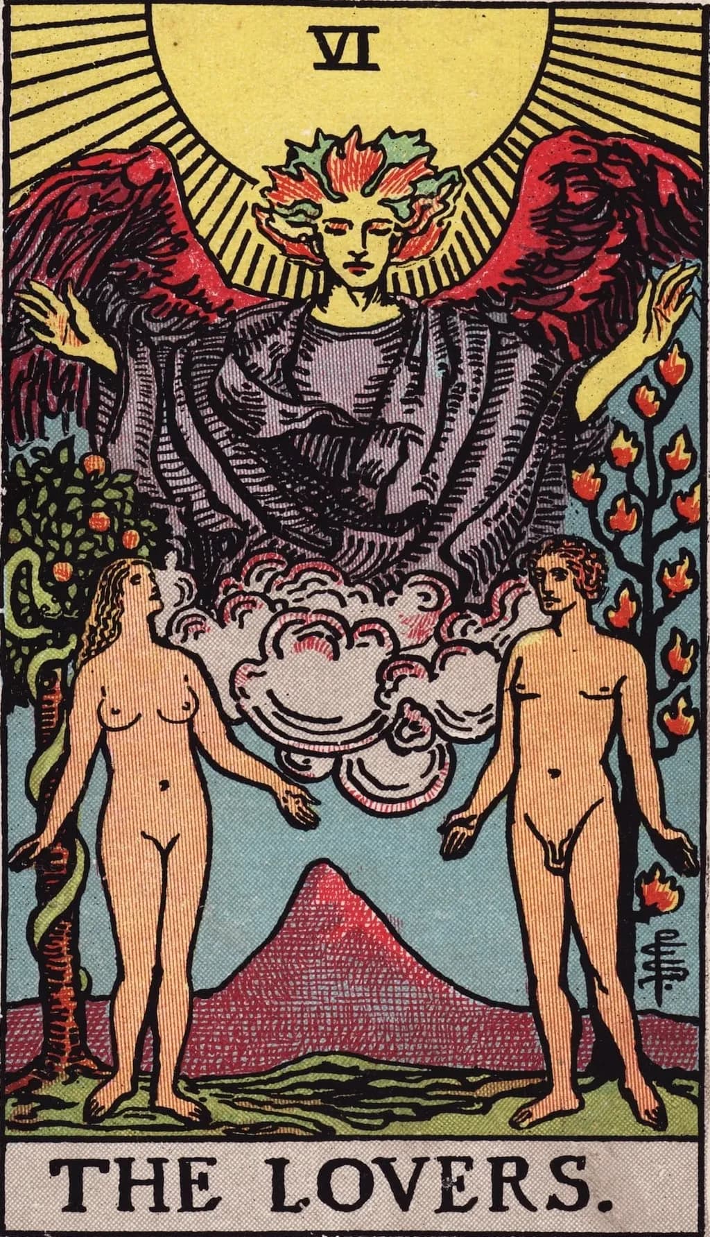 The Lovers Card