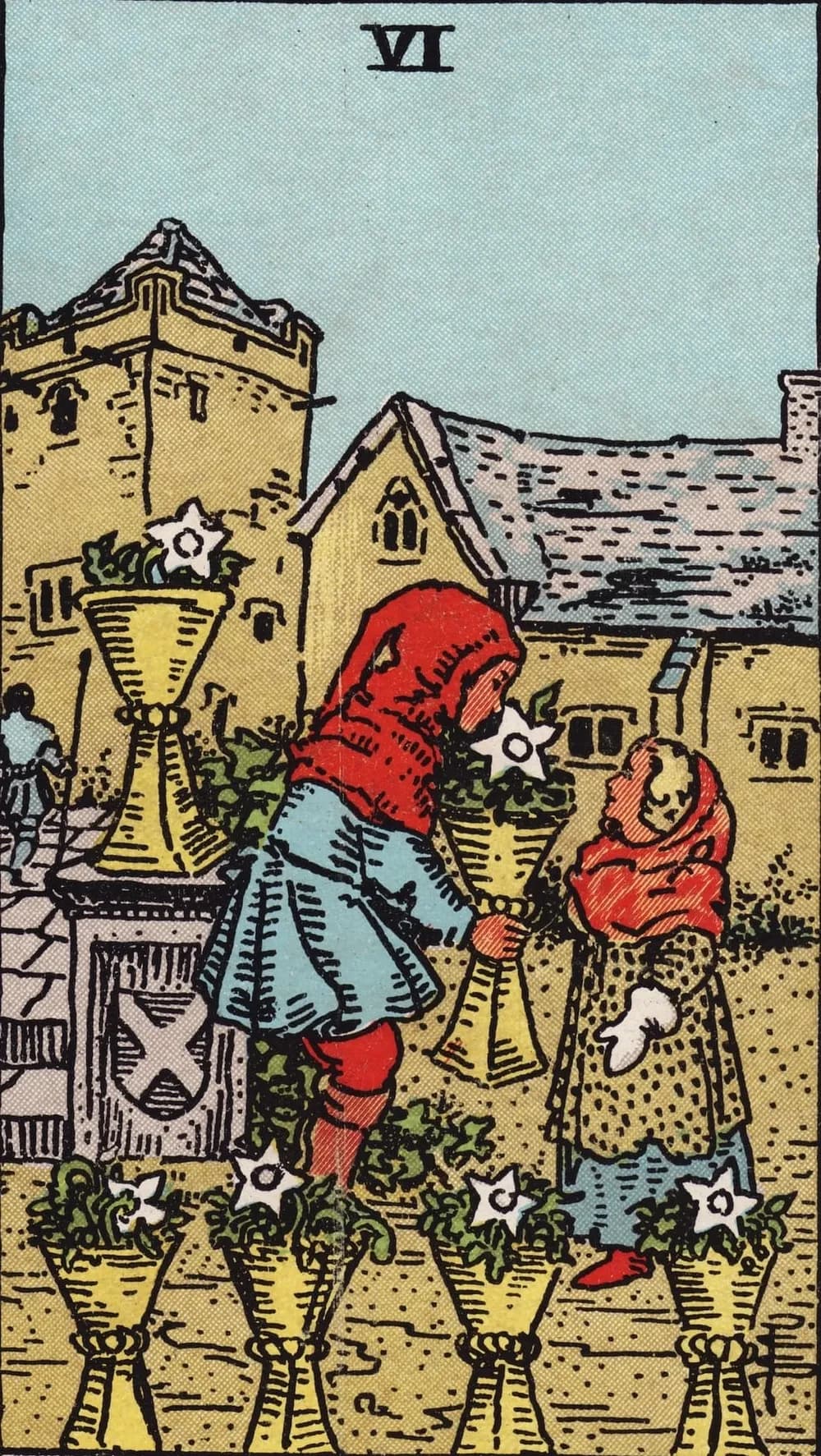 Six of Cups Card