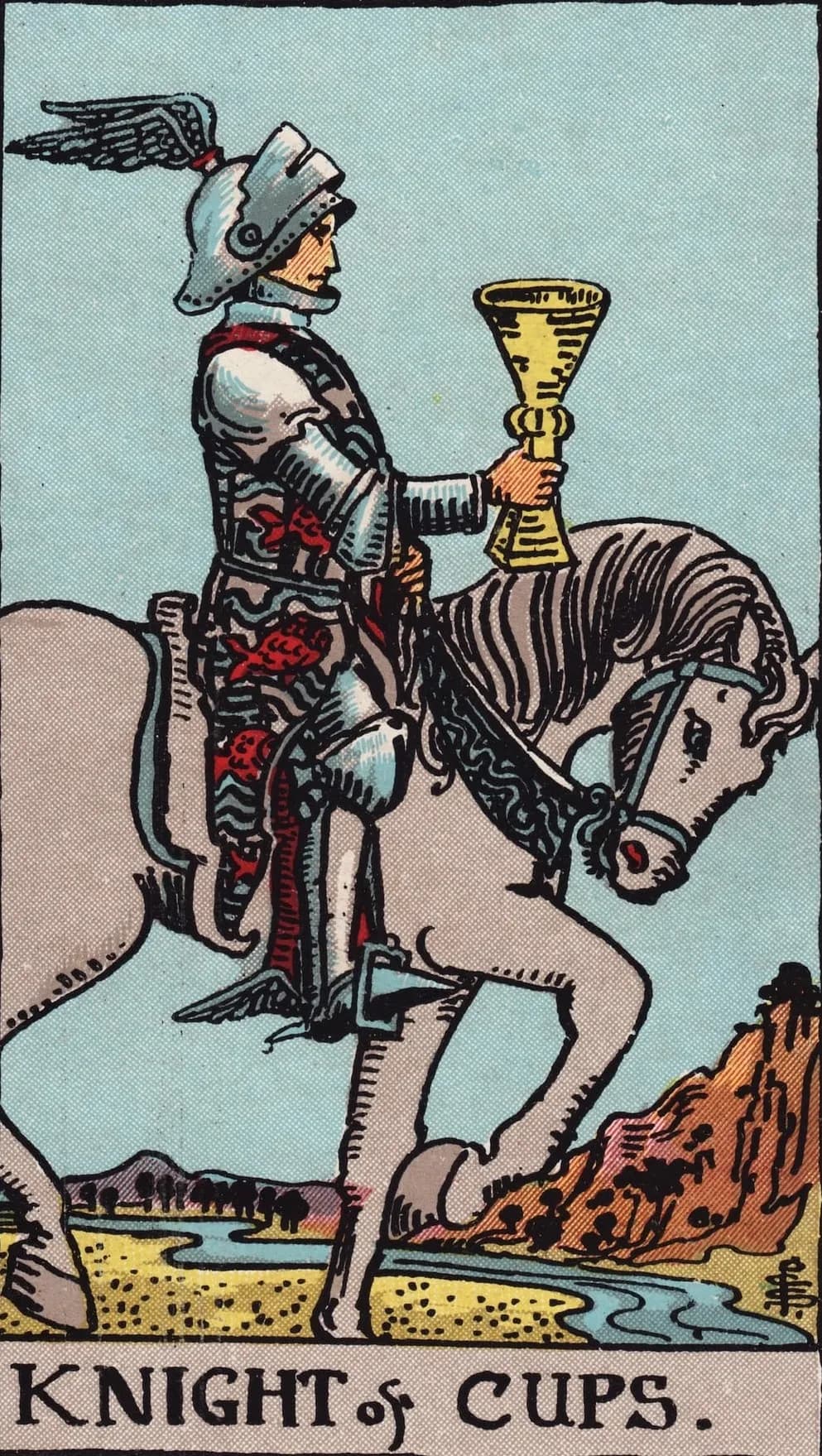 Knight of Cups Card