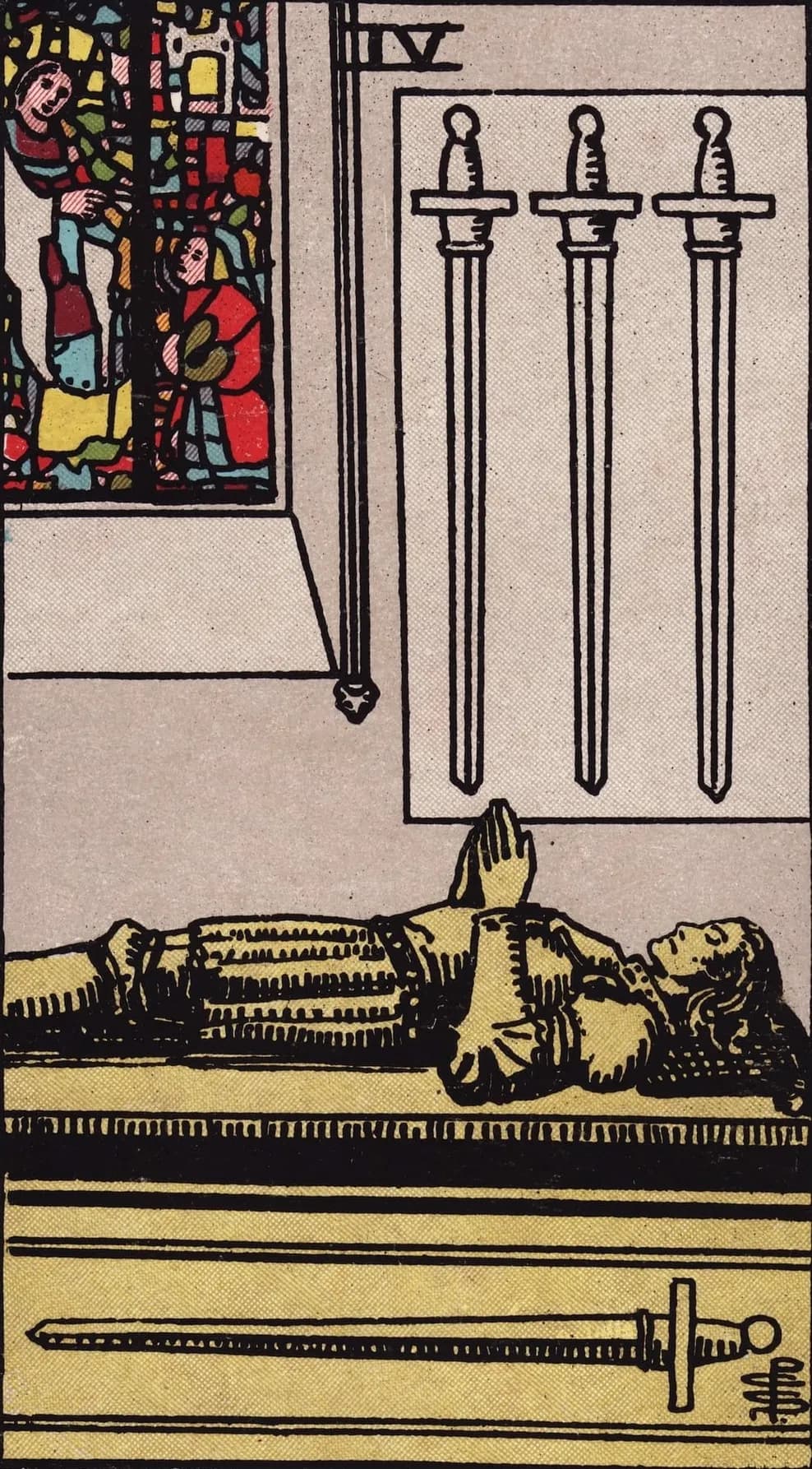 Four of Swords Card