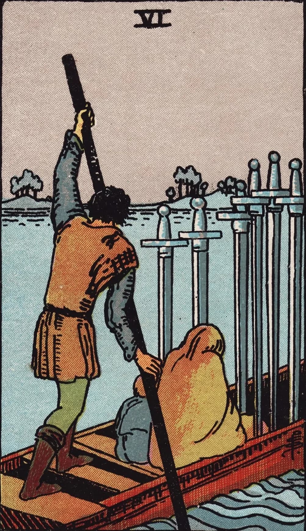 Six of Swords Card