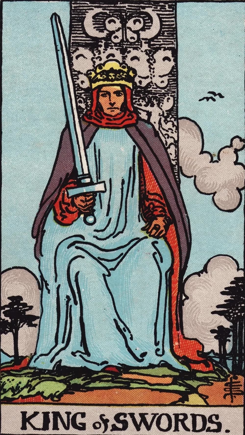 King of Swords Card