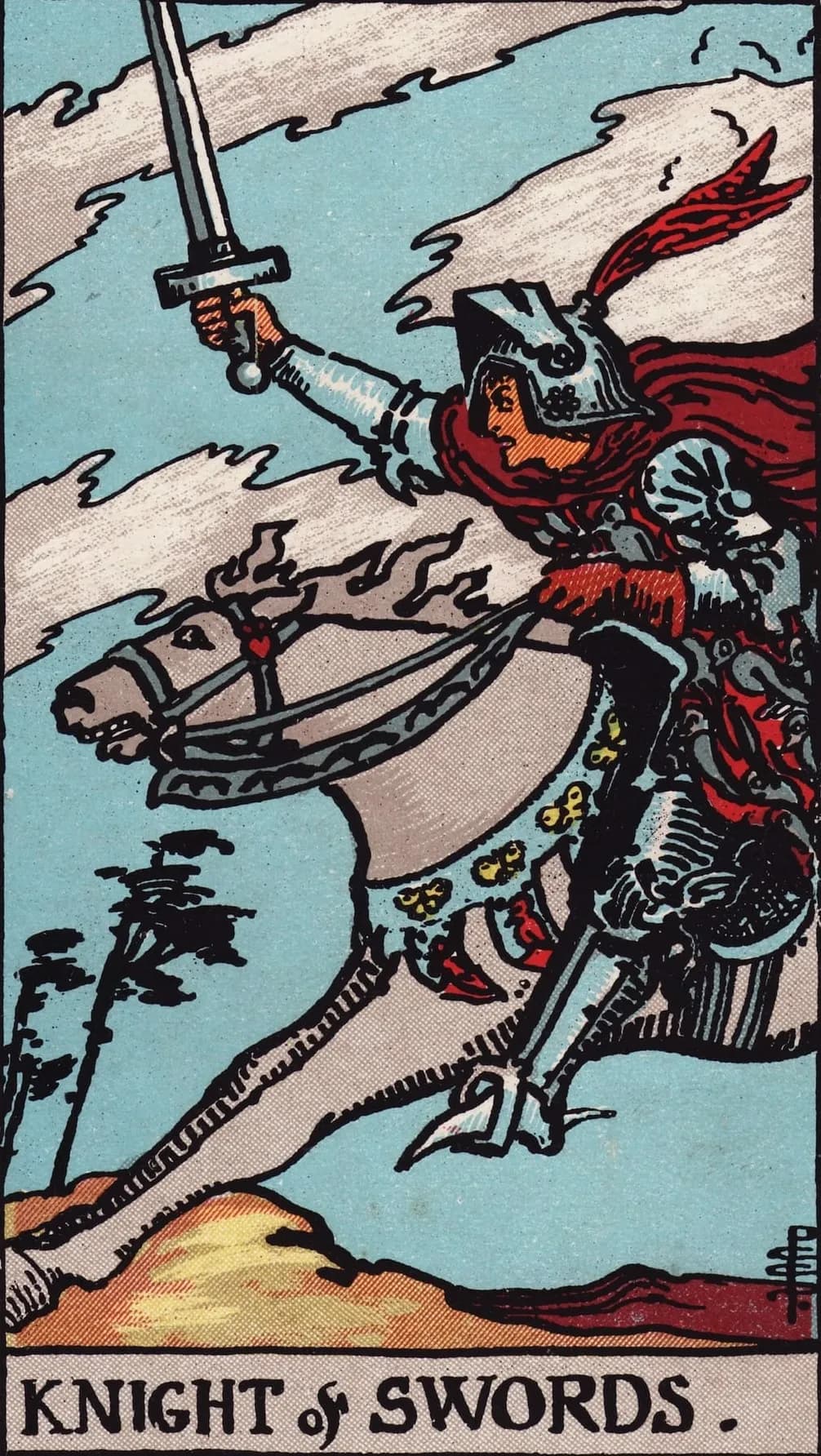 Knight of Swords Card