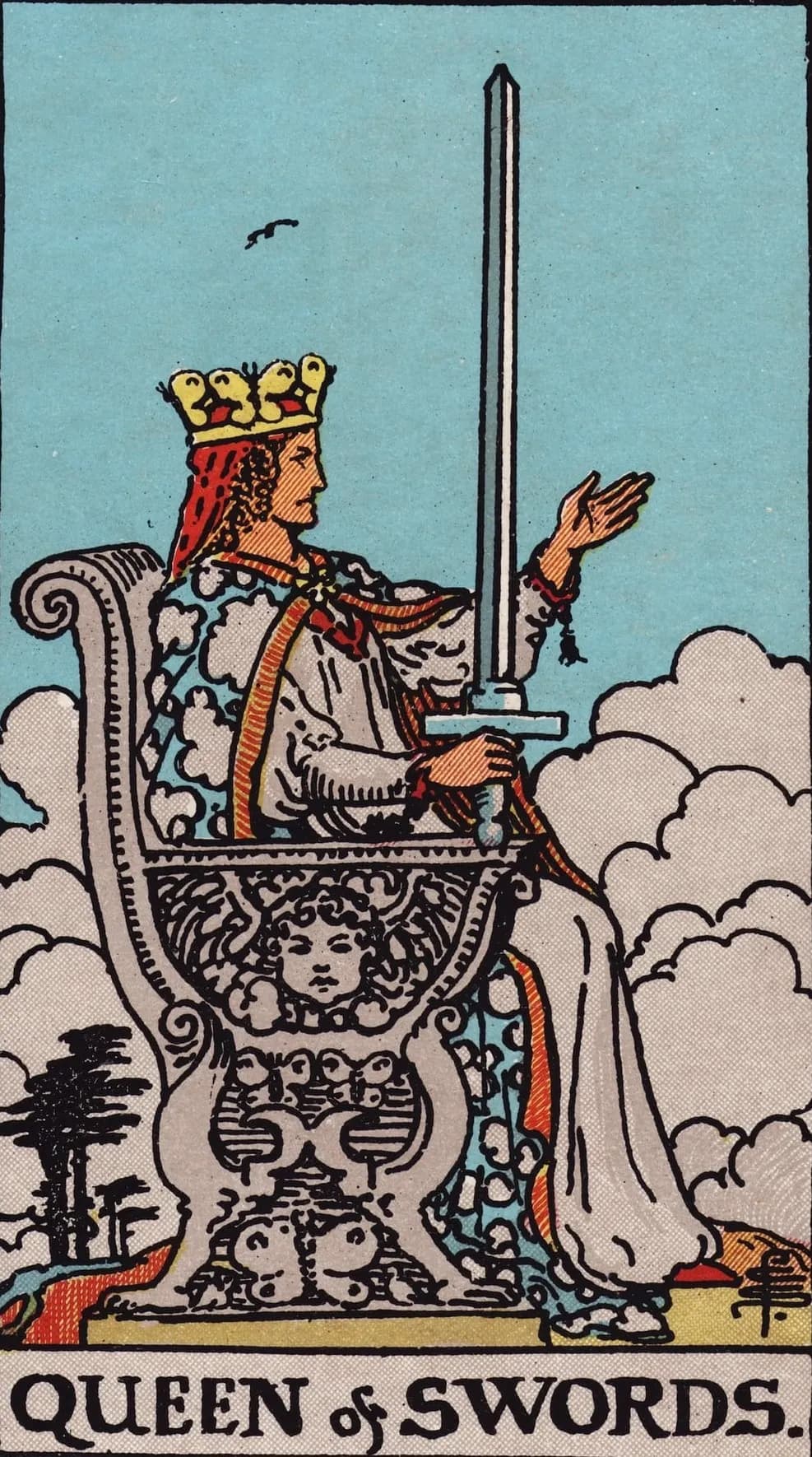 Queen of Swords Card
