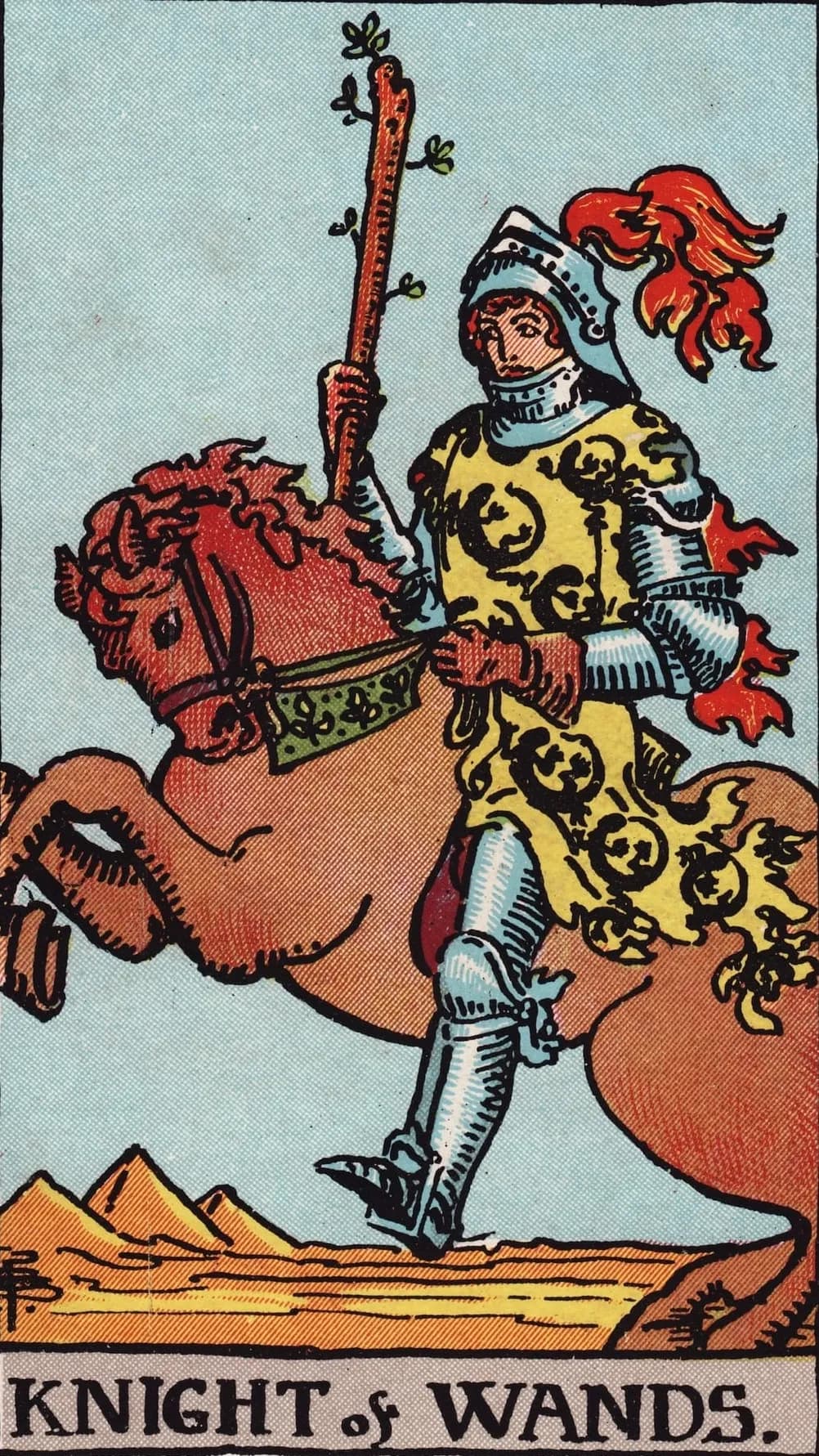 Knight of Wands Card
